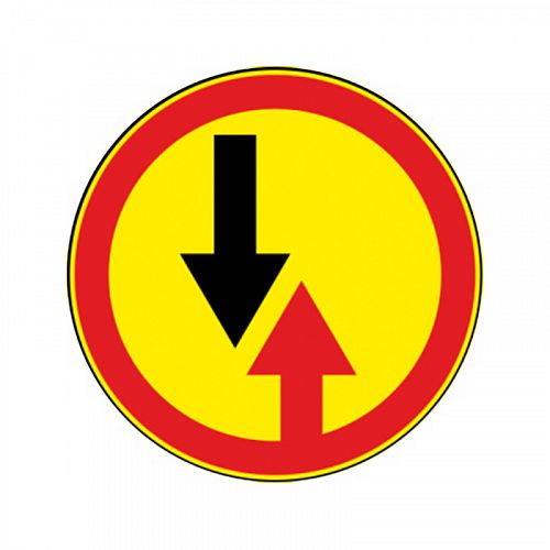 Временный знак 2.6 &amp;quot;Преимущество встречного движения&amp;quot;