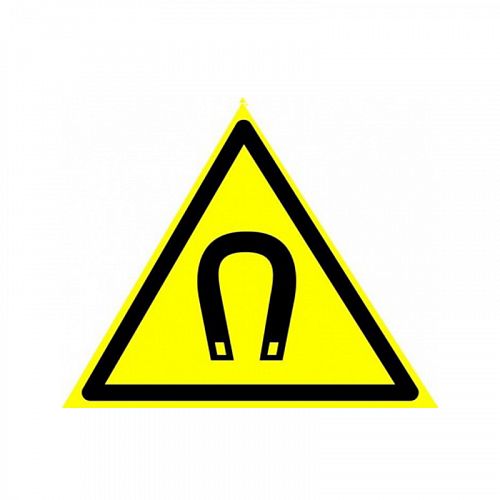 Знак W13. &amp;quot;Внимание.Магнитное поле&amp;quot;